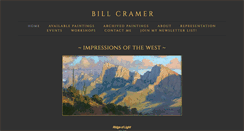 Desktop Screenshot of billcramerstudio.com